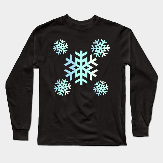 Let It Snow Long Sleeve T-Shirt by LaurenPatrick